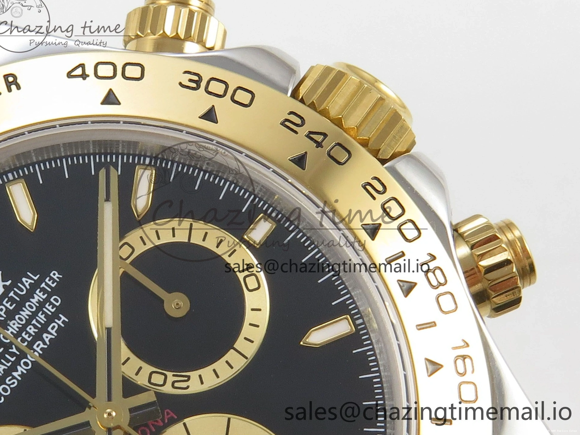 Best AAA Replica Sites SS Premium 904L Clone 126503 1:1 Dial on DD Black Clean Edition Bracelet Super 240 Best Daytona YG 1231